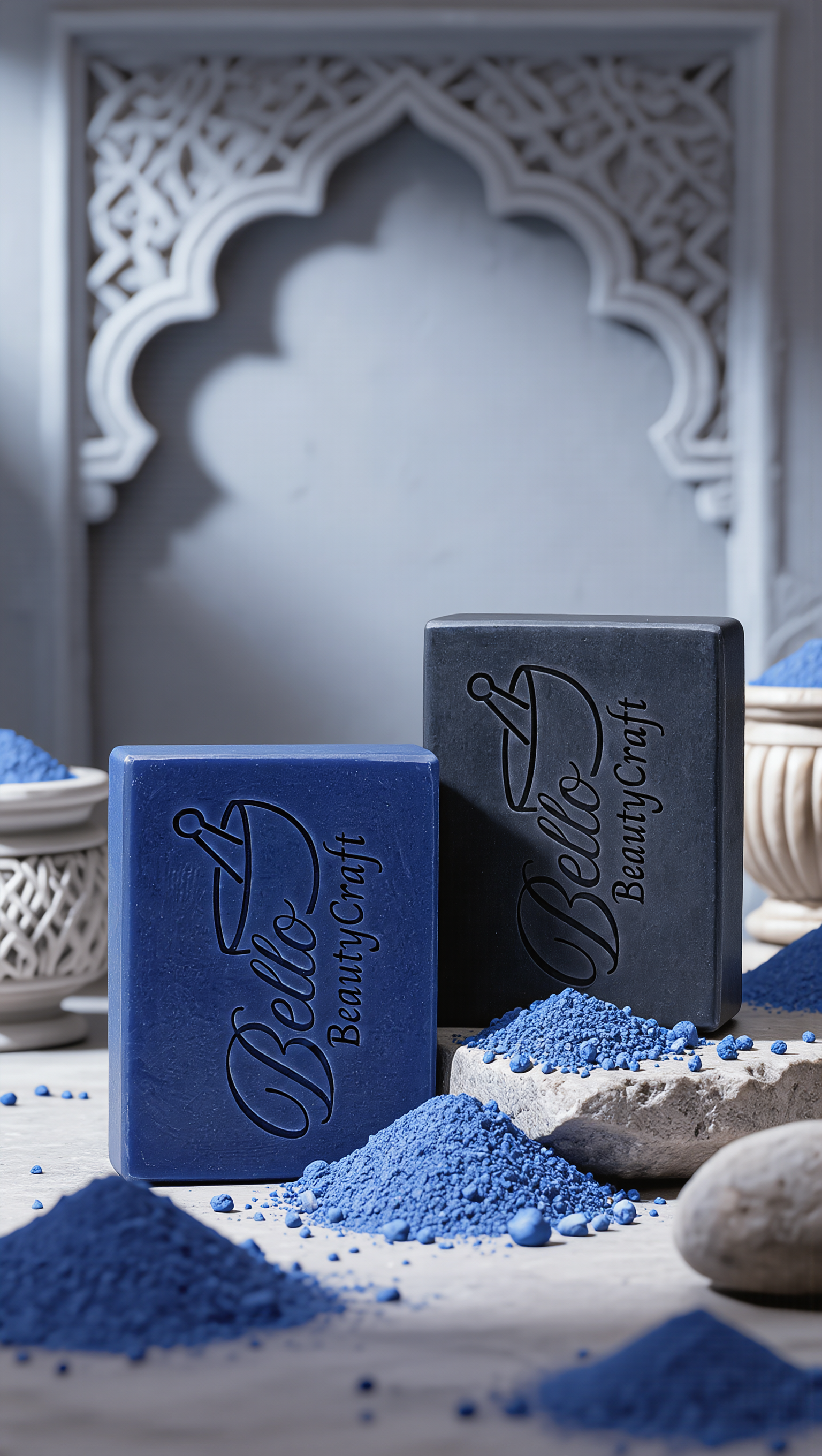 Dúo Nila Oro Azul Marroquí | Sistema Facial y Corporal