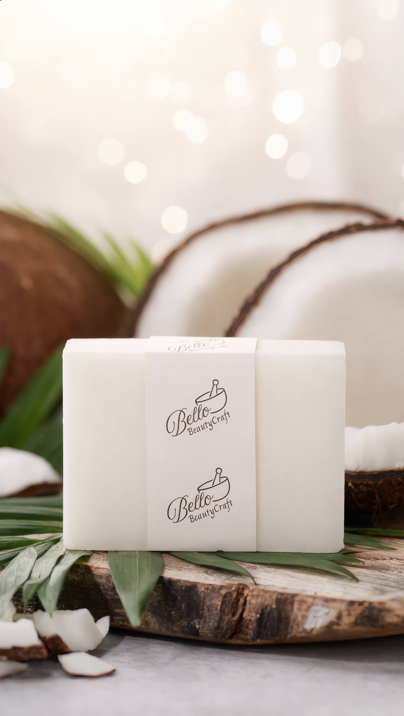 Jabón de Aceite de Coco | Limpieza Profunda
