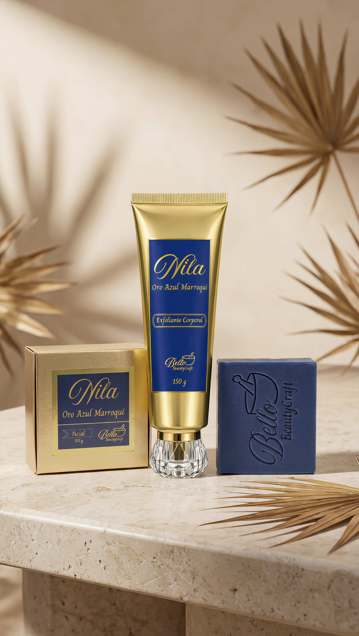 Dúo Exfoliante y Jabón Corporal de Nila Azul