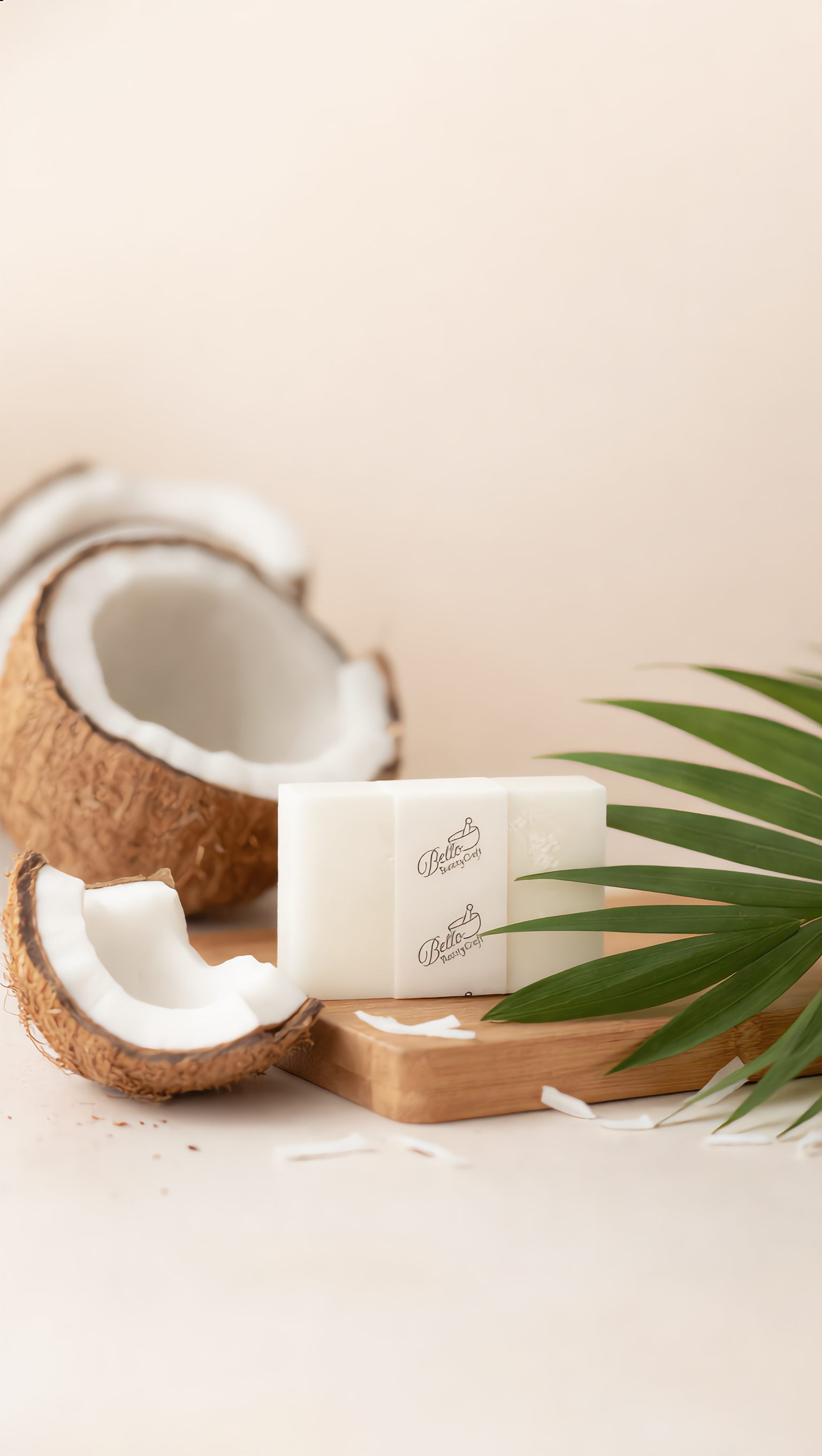 Jabón de Aceite de Coco | Limpieza Profunda