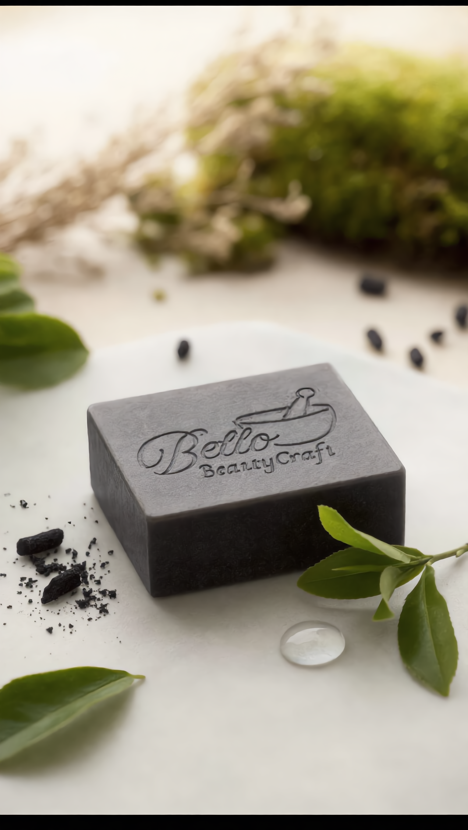 Jabón de Carbón Activado & Árbol de Té | Limpieza profunda y control de impurezas